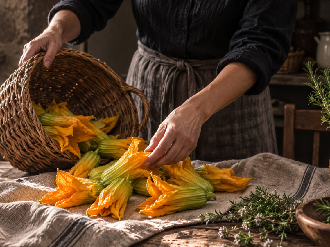 5 receptes fàcils amb carbassons i flors de carbassó