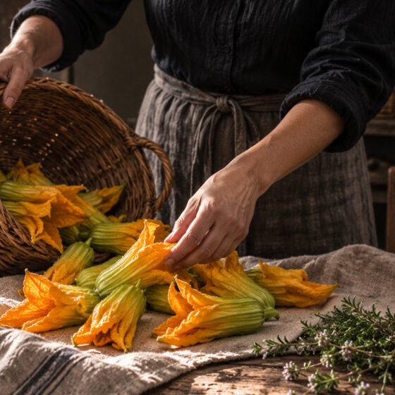 5 receptes fàcils amb carbassons i flors de carbassó