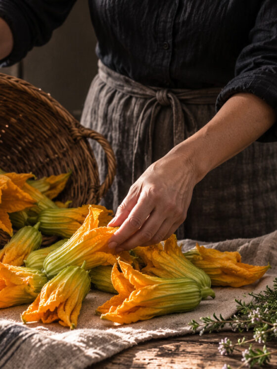 5 receptes fàcils amb carbassons i flors de carbassó