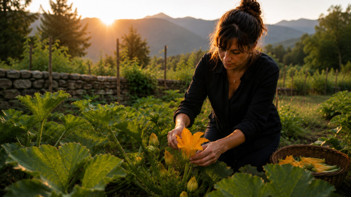 Les flors de carbassó: un tresor efímer de l’hort pirinenc