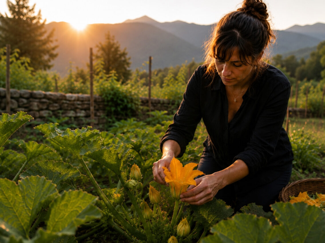 Les flors de carbassó: un tresor efímer de l’hort pirinenc