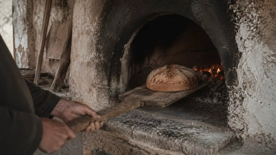 forn de pa d'una casa pirinenca