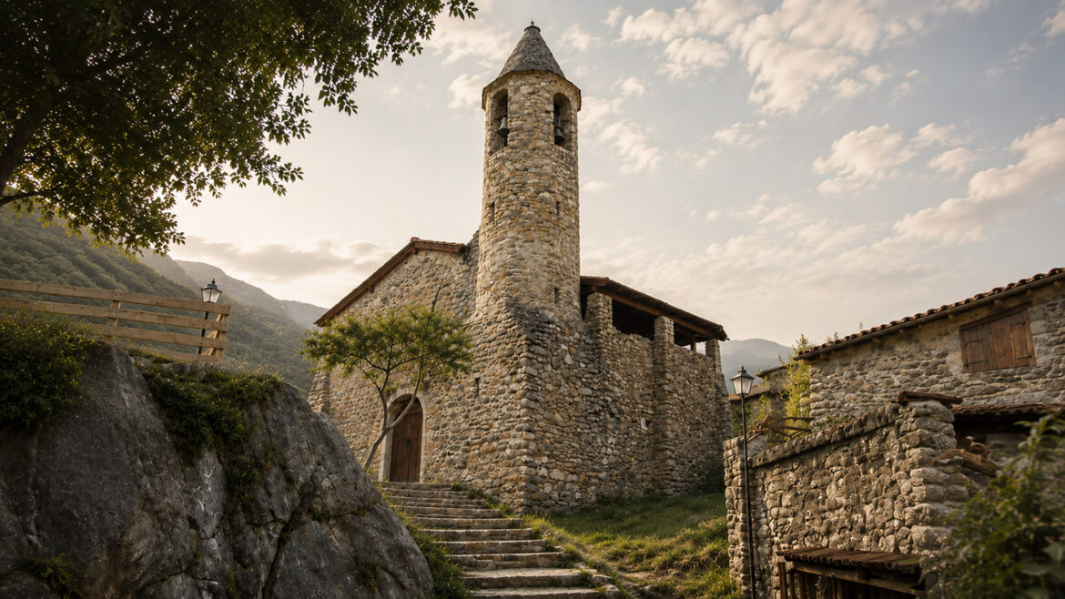 església de Sant Joan Evangelista a Beranui (Vall Fosca)