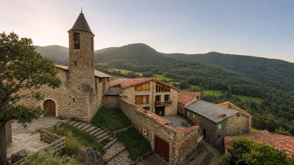 El poble de Beranui a la Vall fosca és un balcó sobre la vall pirinenca