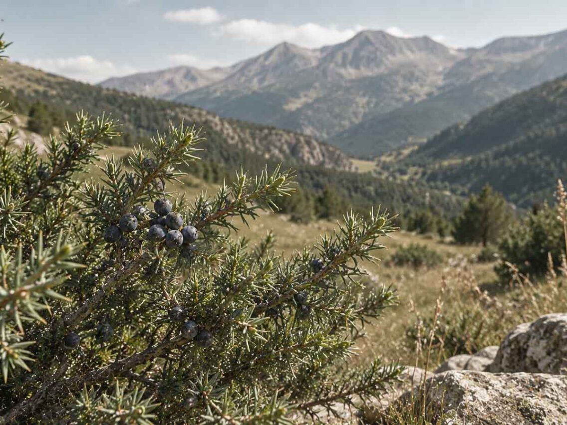 El ginebró als Pirineus: aprendre a reconèixer-lo al paisatge