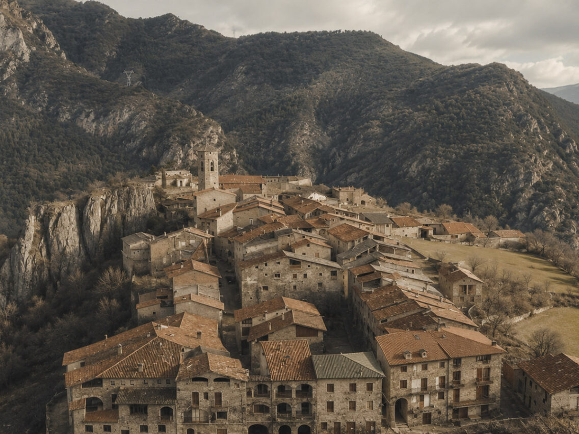 Per què els pobles dels Pirineus són tan petits i tan compactes?