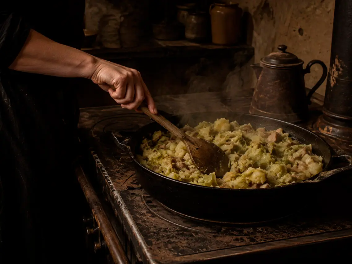 Trinxat tradicional dels Pirineus