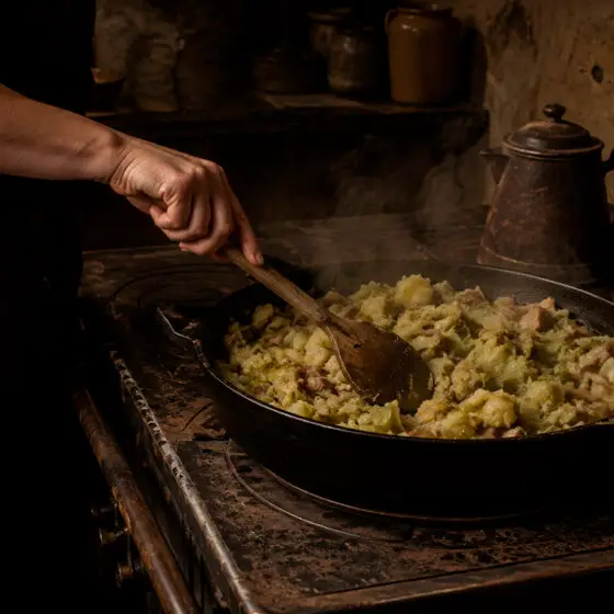 Trinxat tradicional dels Pirineus