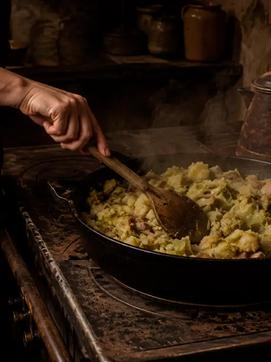 Trinxat tradicional dels Pirineus