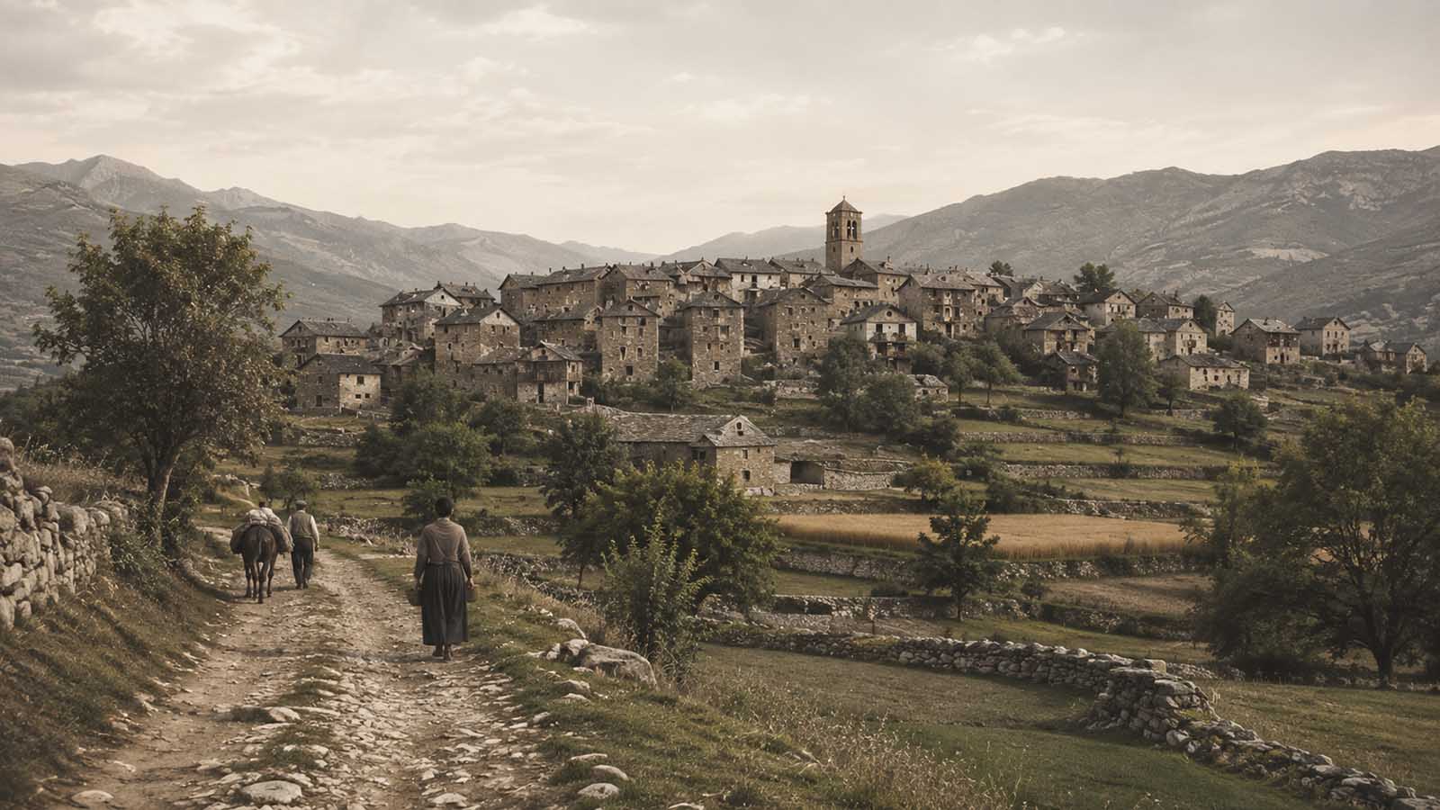 Tírvia abans de 1938: viatge a un poble desaparegut